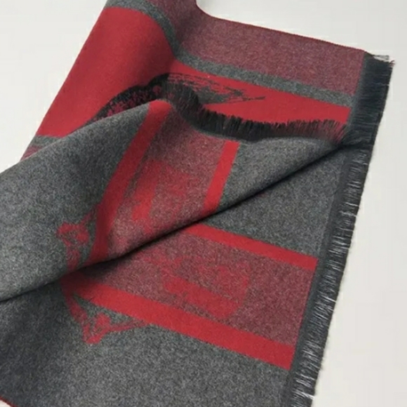 Elegant Cashmere Men Scarf - Picture 3 of 7